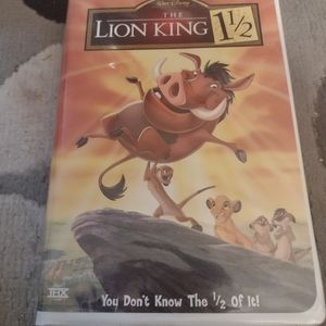 Lion King 1 1/2 VHS